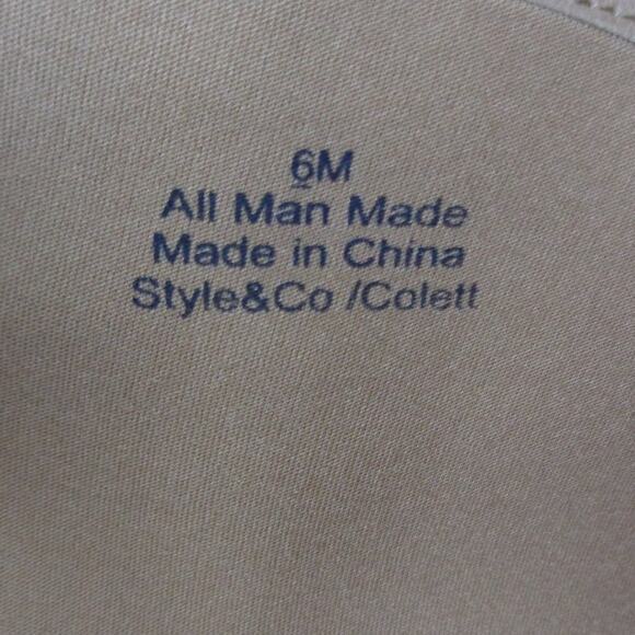 Style & Co Collette Tall Dress Boots Cognac Knee High Boot Womens Size 6 - Picture 7 of 7